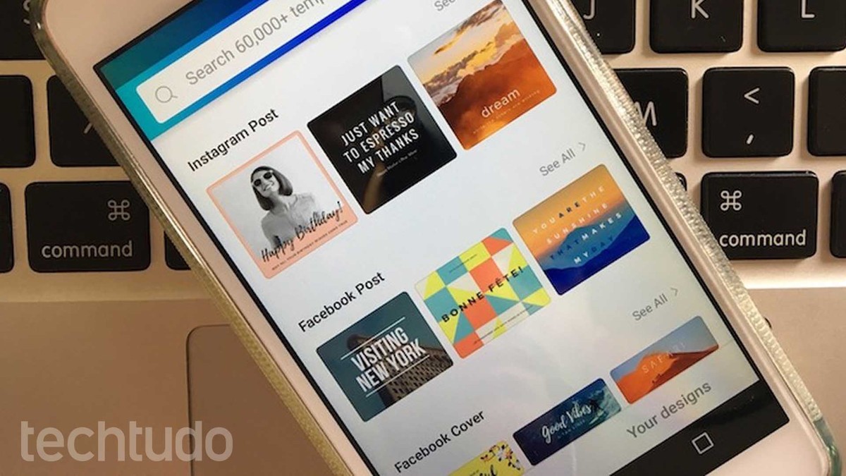 Canva para Android: como fazer posts personalizados para o Instagram – TechTudo