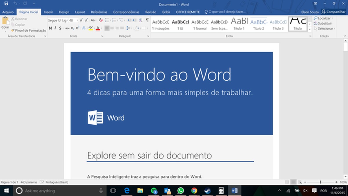 Como baixar e usar templates prontos no Word – TechTudo