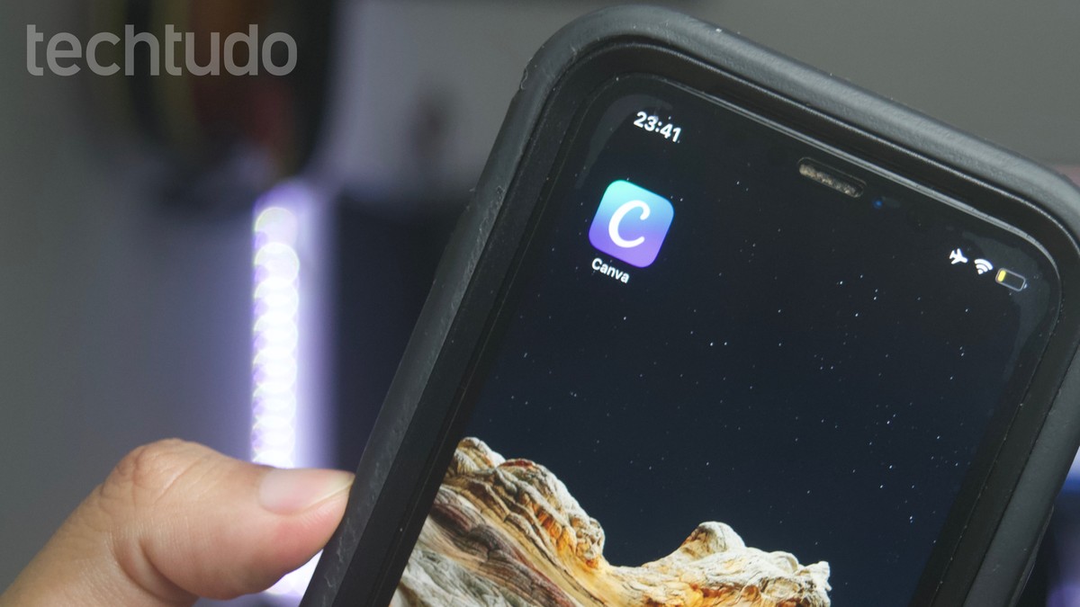 Como fazer chá rifa pelo celular e editar modelo de convite no Canva – TechTudo