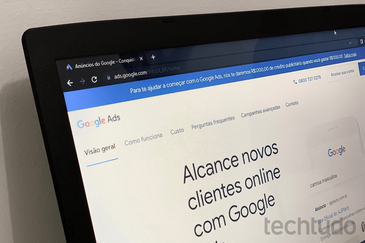 Como criar uma conta no Google Ads – TechTudo