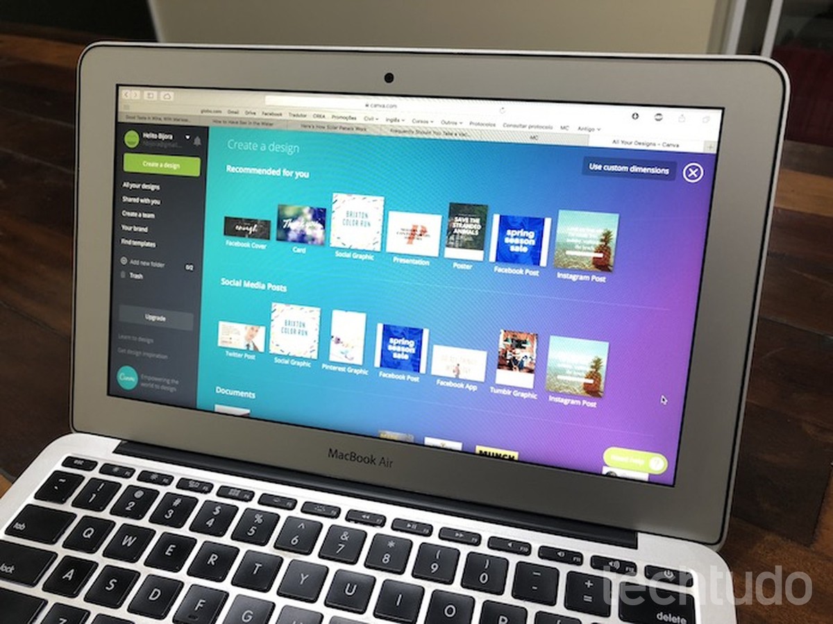 Como criar gráfico online com o Canva – TechTudo