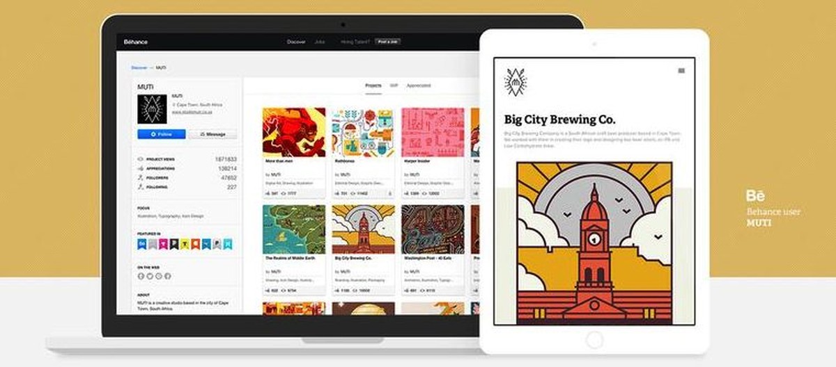 Como criar um portfólio online usando o Behance – TechTudo