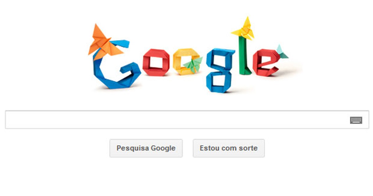 Google muda logotipo para homenagem a mestre do origami – G1