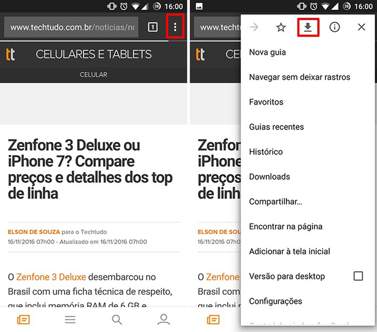 Como baixar sites para acessar offline no Google Chrome para Android – TechTudo