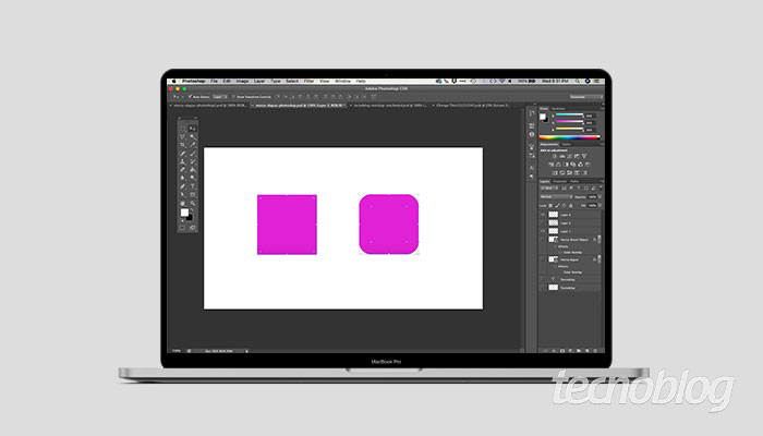 Como editar formas no Photoshop – Tecnoblog – Tecnoblog