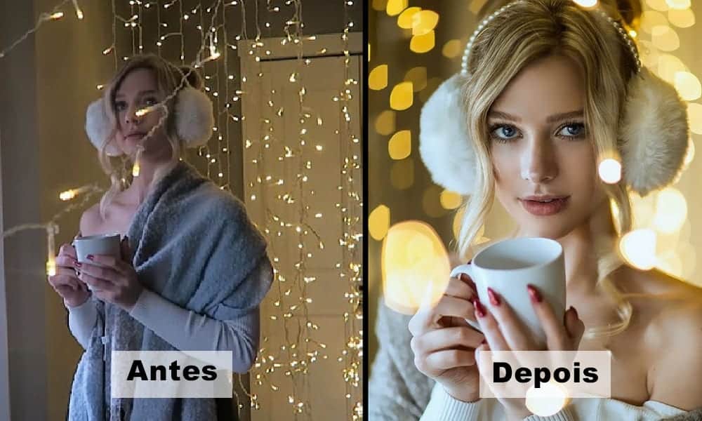 Fotógrafa revela como fazer fotos incríveis apenas com luzes de Natal – Área de Mulher