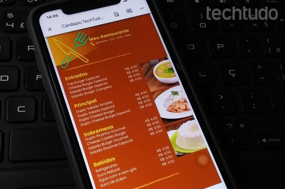 Cardápio digital: como fazer menu personalizado no Canva e gerar QR Code – TechTudo