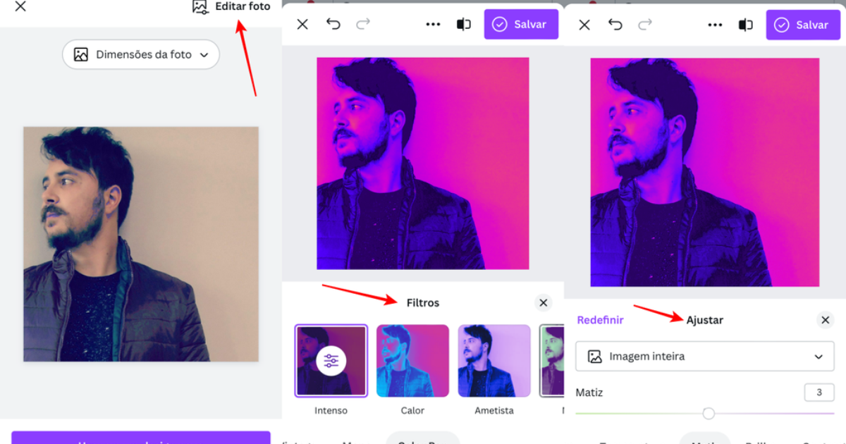 Como mudar a cor de uma imagem ou elemento no Canva – Terra